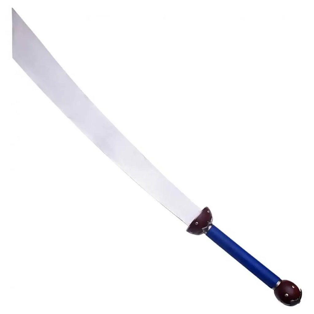 Medieval Chinese Sword with Blue Hilt Medieval Chinese Sword with Blue Hilt