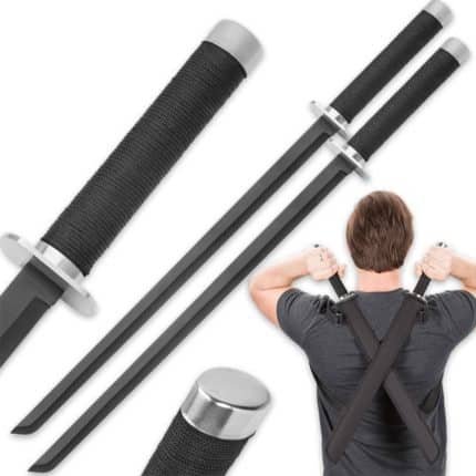 Double Strike Ninja Twin Sword Set
