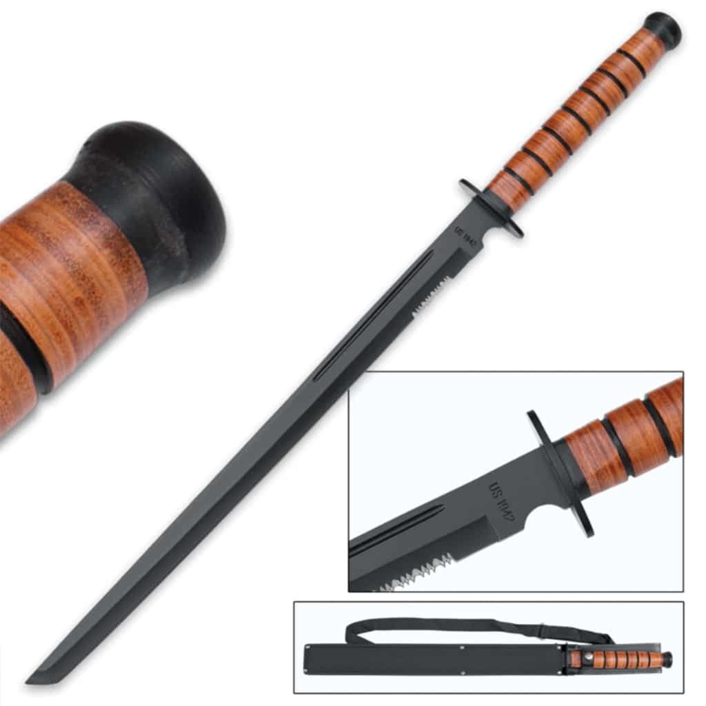 1942 U.S. Combat Sword With Sheath 1942 U.S. Combat Sword With Sheath