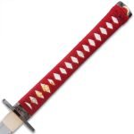 Kojiro Crimson Katana And Scabbard
