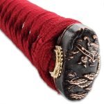 Kojiro Crimson Katana And Scabbard