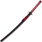 Kojiro Crimson Katana And Scabbard