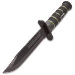 USMC Blackout Fighter Knife And Combat Sword Set